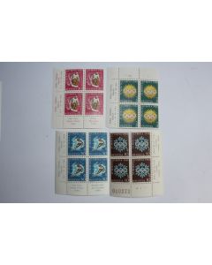 Timbres Suisse Jo Saint-Moritz 1948 bloc x4 neufs