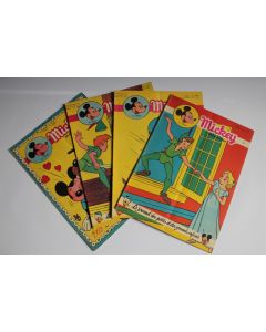 Mickey Magazine Novembre 1953 n°161 à n°164 25 ème anniversaire