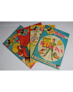 Mickey Magazine Décembre 1953 n°165 à n°168