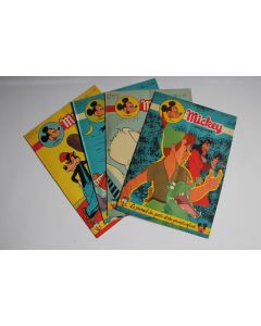 Mickey Magazine Janvier 1954 n°170 à n°173