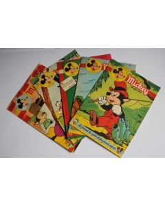 Mickey Magazine Avril 1954 n°182 à n°186