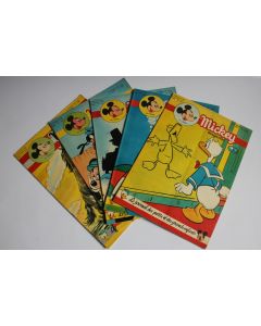 Mickey Magazine Septembre 1954 n°204 à n°208
