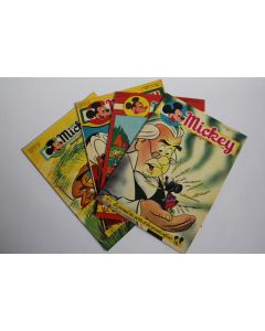Mickey Magazine Novembre 1954 n°213 à n°216