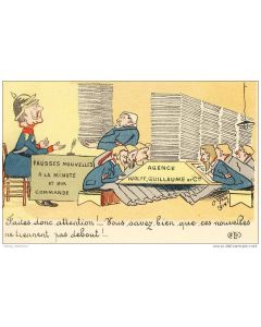 Illustrateur O'Gène - Satire - Guerre 1914-18