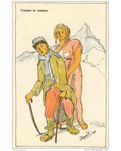 Illustrateur Clément - Guerre 1914-18