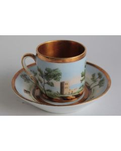 Tasse porcelaine litron Empire