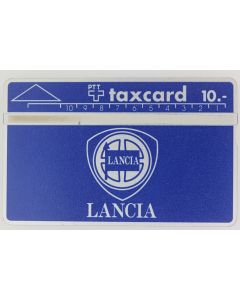 Télécarte L&G Lancia automobile 108E Suisse 1991