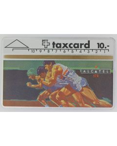Télécarte L&G dummy Alcatel Olympiade Suisse 1991
