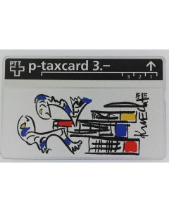 Télécarte L&G dummy Poisson Housi Knecht Keller Fahnen Suisse 1993