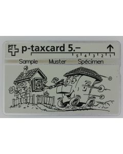 Télécarte L&G dummy Helvetia Patria Assurances Givisiez Suisse 1994