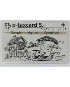 Télécarte L&G dummy Helvetia Patria Assurances Bienne Suisse 1994