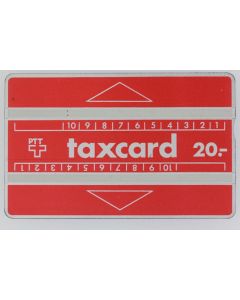 Télécarte L&G Taxcard 20 PTT Suisse 909A