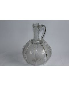 Carafe verre soufflé Hollande XVIIIe siècle