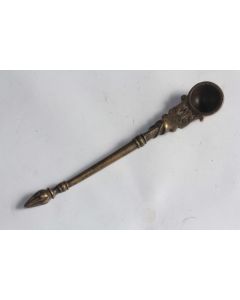 Cuillère rituelle à Puja Inde bronze XVIIIe siècle