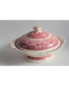 Légumier Terre de fer MASON'S Vista pink England