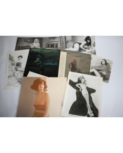 Lot 8 photos femmes Actrices Pin-up