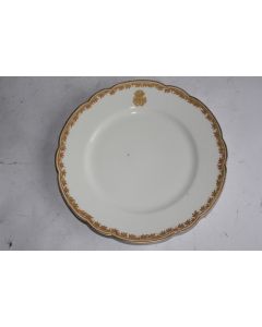 Assiette porcelaine Haviland & Co Limoges France