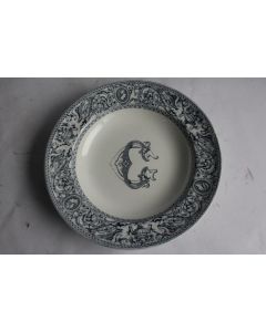 Assiette creuse porcelaine anglaise Florentine Minton CG