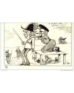 CPA illustrée MULLER E. - Soldat Satire Guerre 1914-18