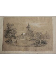 François DIDAY Dessin original Suisse