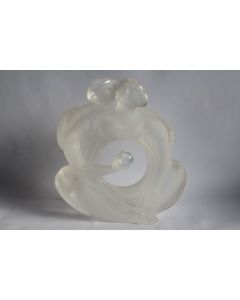 Anne-Marie PAUL Sculpture acrylique Embracing Couple