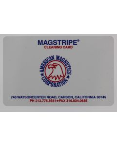 Magstripe Cleaning card American Magnetics Corporation USA
