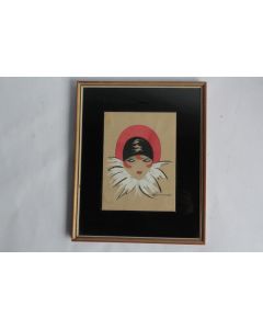Tableau Peinture Dill Femme Art déco 1930