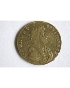Jeton Louis XIV Hercule assommant l'hydre