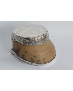 Encrier Sabot de cheval argent