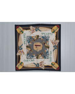 Foulard soie Golf Club Lowson