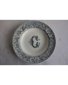 Assiette creuse porcelaine anglaise Florentine Minton CG