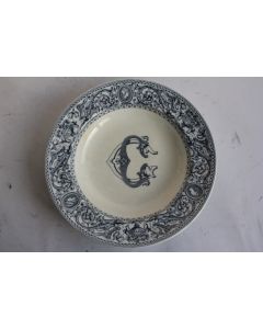 Assiette creuse porcelaine anglaise Florentine Minton CG