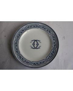 Assiette porcelaine anglaise Alton Minton