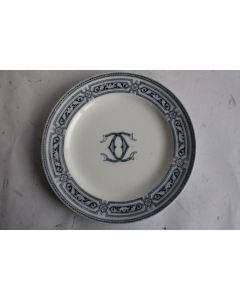 Assiette porcelaine anglaise Alton Minton