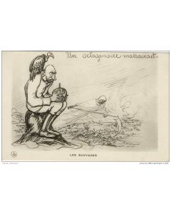 Illustrateur RADIGUET Les sauvages Mort Guerre 1914-18