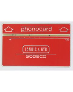 Télécarte Landis & Gyr Phonocard Sodeco Allemagne 1st Thermal Band Trial