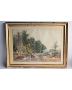 Aquarelle Peinture Armand CASSAGNE 1864