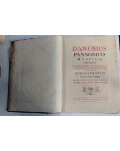 Danubius Pannonico-Mysicus 1726 Armes baron Bonnier de la Mosson