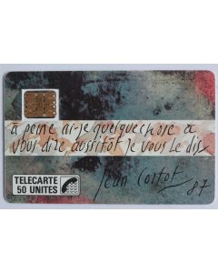 Télécarte à puce France Jean Cortot 1987