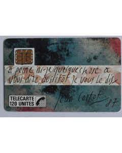 Télécarte à puce France Jean Cortot 1987