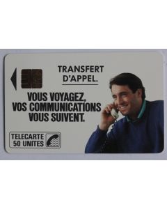 Télécarte à puce France Transfert d'appel 50U 1988