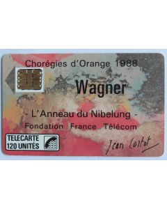 Télécarte à puce France Wagner SC3 1988