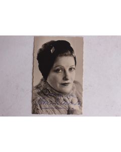 Marcelle Chantal Autographe photo dédicacée
