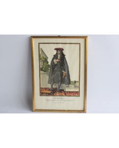 Gravure Leopoldus I Romanorum Imperator Christoph Weigel