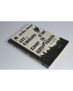 Livre Les cahiers d'un chat de gouttières signé Daniel Roman 1963