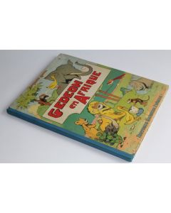 Livre illustré Benjamin RABIER Gédéon en Afrique 1951