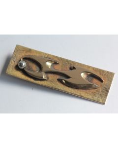 Pendentif design bronze Michèle FORGEOIS