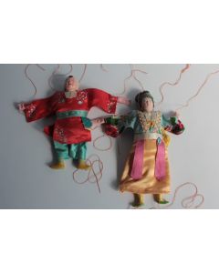 Anciennes Marionnettes à fils Asie