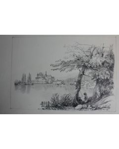 Dessin original Alexandre CALAME
