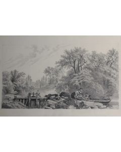 Dessin original Alexandre CALAME